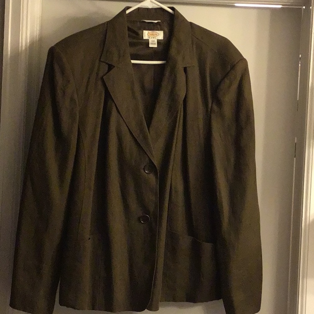 Talbots Linen Jacket size 24